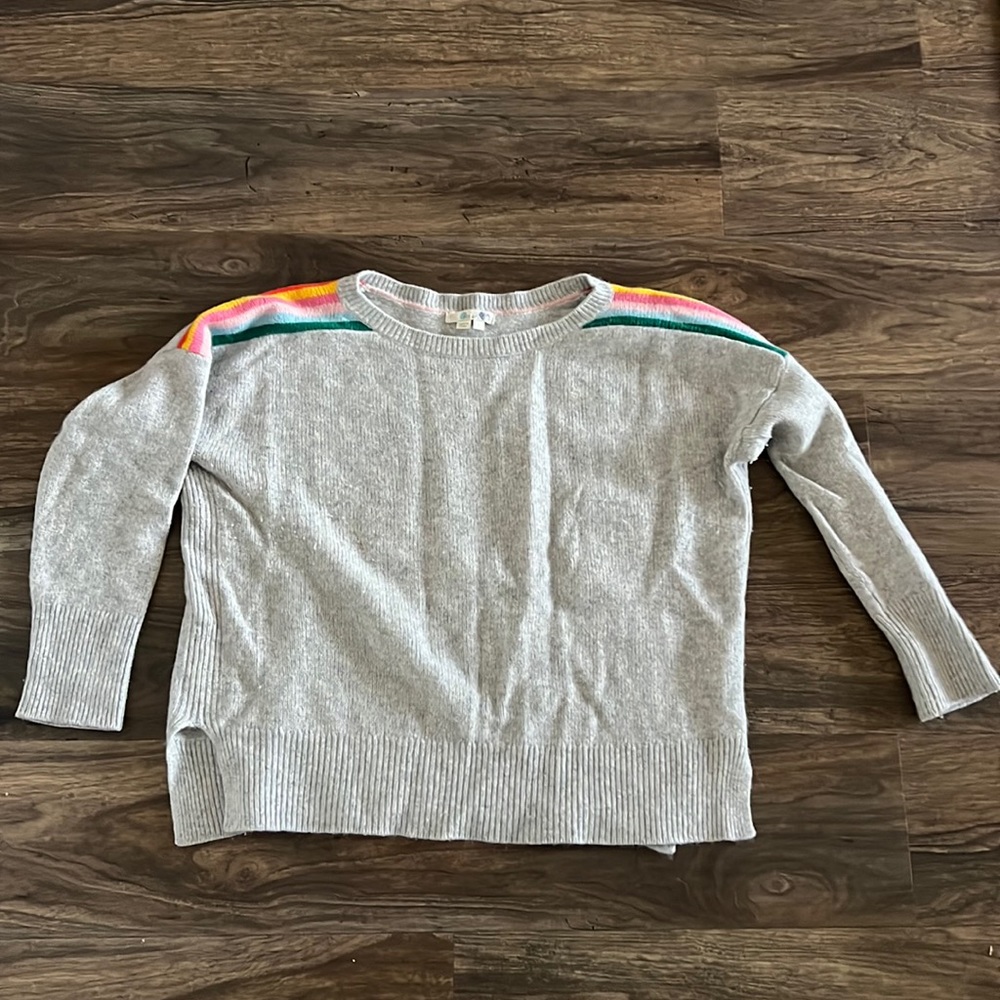 Gray Boden Celia Cashmere Sweater Size Large